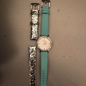 Kate Spade Watch (with 2 straps)